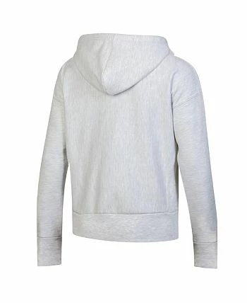 Champion Women's Heathered Gray Philadelphia Flyers Reverse Weave Pullover Hoodie - Image 3