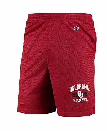 Champion Men's Crimson Oklahoma Sooners Classic Shorts - Image 3