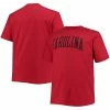 Champion Men's Garnet South Carolina Gamecocks Big And Tall Arch Team Logo T-shirt