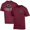 Champion Men's Garnet South Carolina Gamecocks Team Stack 2-Hit T-shirt