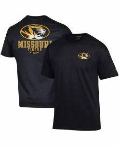 Champion Men's Black Missouri Tigers Stack 2-Hit T-shirt