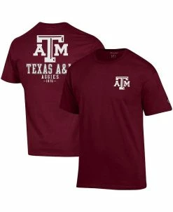 Champion Men's Maroon Texas A&M Aggies Stack 2-Hit T-shirt