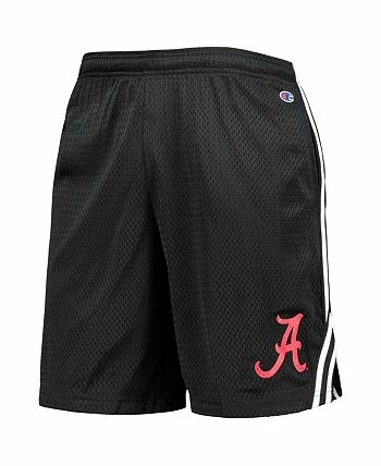 Champion Men's Black Alabama Crimson Tide Team Lacrosse Shorts - Image 3