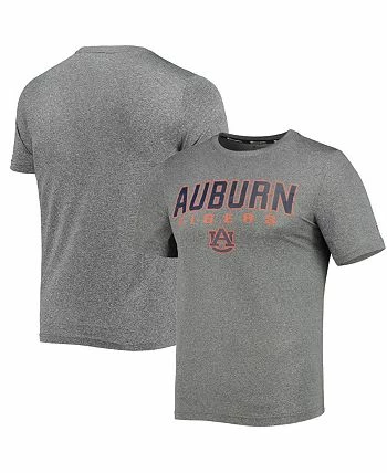Champion Men's Gray Auburn Tigers Stack T-shirt - Image 2