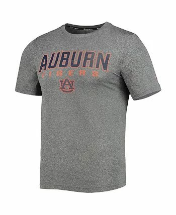 Champion Men's Gray Auburn Tigers Stack T-shirt - Image 3