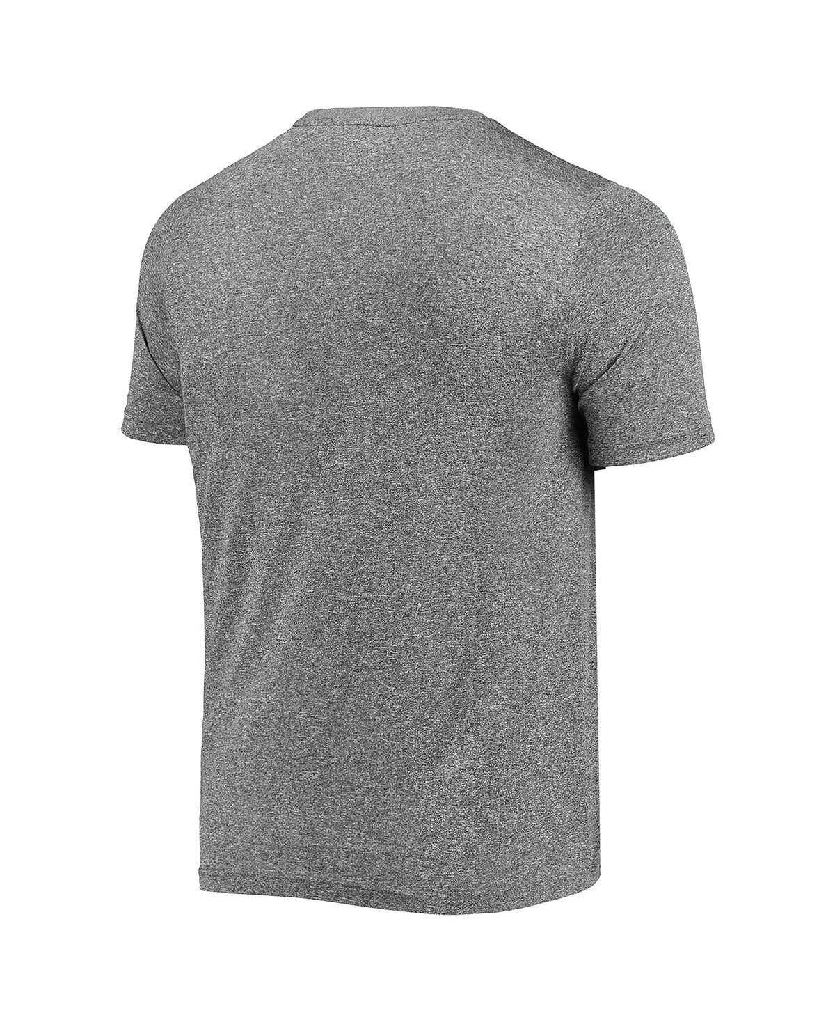 Champion Men's Gray Auburn Tigers Stack T-shirt - Image 4