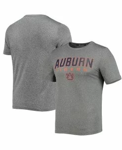 Champion Men's Gray Auburn Tigers Stack T-shirt