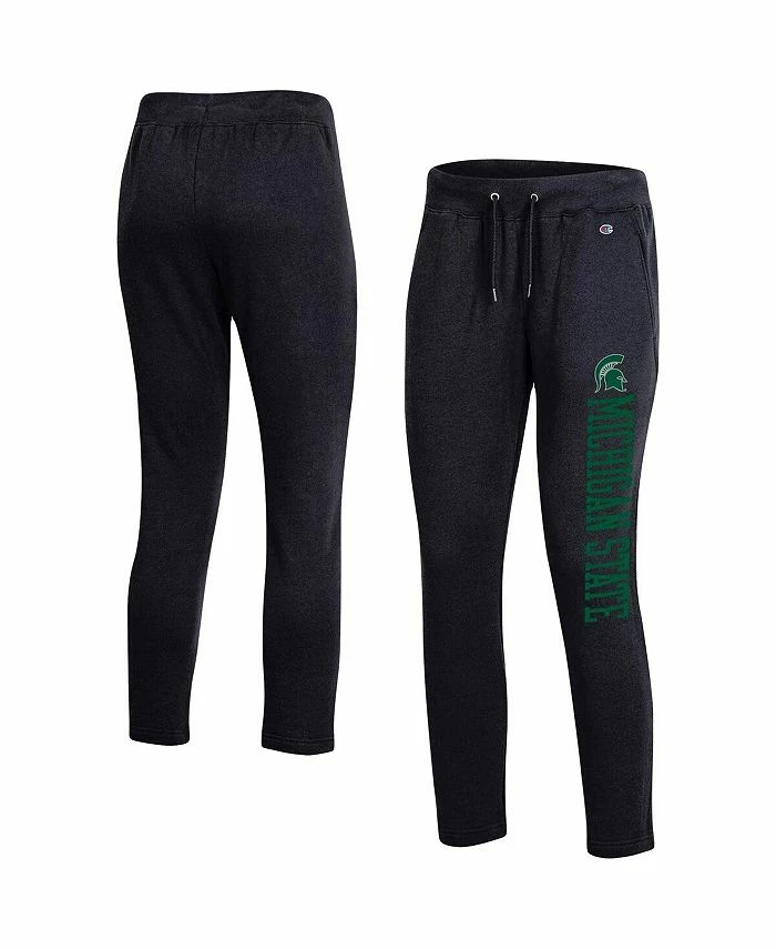 Champion Women's Heathered Black Michigan State Spartans 2.0 Fleece Pants