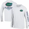 Champion Men's White Florida Gators Team Stack Long Sleeve T-shirt