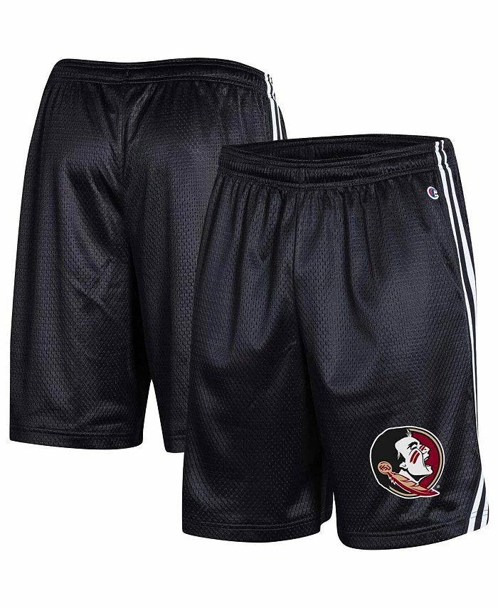Champion Men's Black Florida State Seminoles Team Lacrosse Shorts