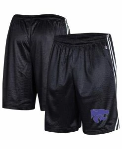 Champion Men's Black Kansas State Wildcats Team Lacrosse Shorts