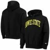 Champion Men's Black Bowie State Bulldogs Tall Arch Pullover Hoodie