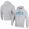 Champion Men's Gray Delaware State Hornets Tall Arch Pullover Hoodie