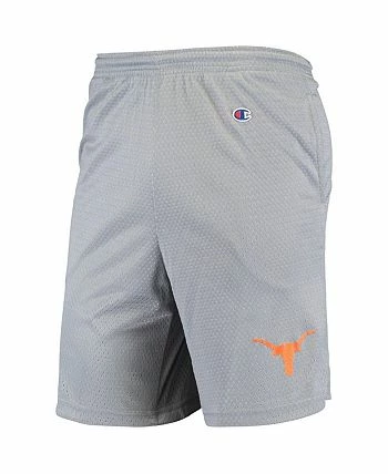 Champion Men's Gray Texas Longhorns Mesh Shorts - Image 2