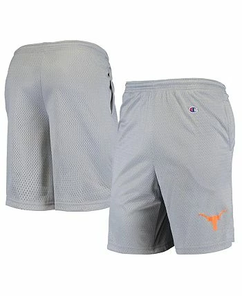 Champion Men's Gray Texas Longhorns Mesh Shorts - Image 3