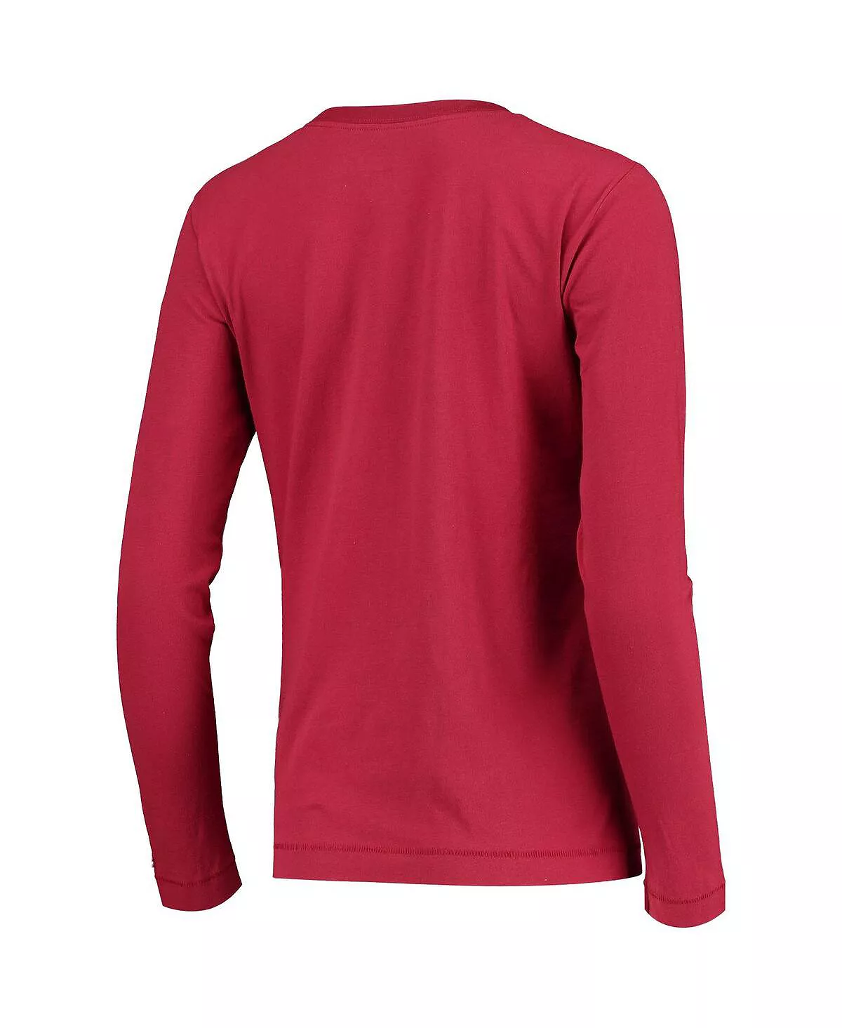 Champion Women's Crimson Oklahoma Sooners University Laurels Long Sleeve T-shirt - Image 4
