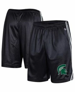 Champion Men's Black Michigan State Spartans Team Lacrosse Shorts