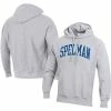 Champion Men's Gray Spelman College Jaguars Tall Arch Pullover Hoodie