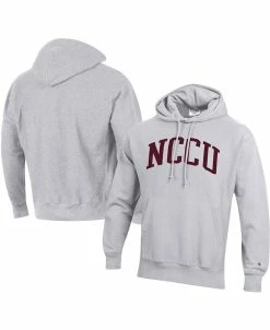 Champion Men's Gray North Carolina Central Eagles Tall Arch Pullover Hoodie