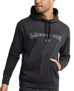 Champion Men's Game Day Standard-Fit Stretch Logo-Print Hoodie