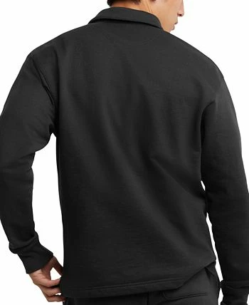 Champion Men's Powerblend Classic-Fit Long-Sleeve Rugby Shirt - Image 2