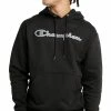 Champion Men's Powerblend Logo-Graphic Hoodie