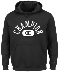 Champion Men's Vintage Wash Varsity Logo Hoodie