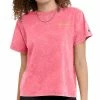 Champion Women's Classic Acid Wash Crewneck Tee