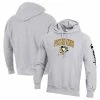 Champion Men's Heather Gray Pittsburgh Penguins Reverse Weave Pullover Hoodie