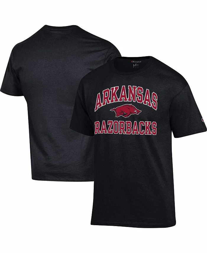 Champion Men's Black Arkansas Razorbacks High Motor T-shirt