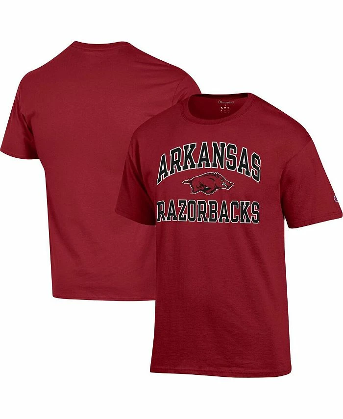 Champion Men's Cardinal Arkansas Razorbacks High Motor T-shirt