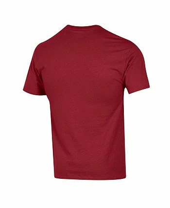 Champion Men's Cardinal Arkansas Razorbacks High Motor T-shirt - Image 2