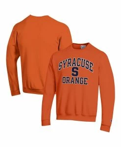 Champion Men's Orange Syracuse Orange High Motor Pullover Sweatshirt