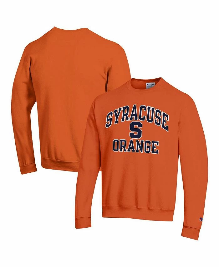 Champion Men's Orange Syracuse Orange High Motor Pullover Sweatshirt
