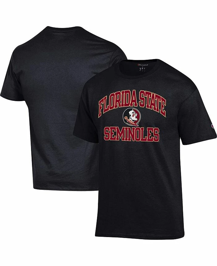 Champion Men's Black Florida State Seminoles High Motor T-shirt
