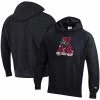 Champion Men's Black Alabama Crimson Tide Vault Logo Reverse Weave Pullover Hoodie