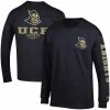 Champion Men's Black UCF Knights Team Stack Long Sleeve T-shirt