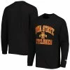 Champion Men's Black Iowa State Cyclones High Motor Long Sleeve T-shirt
