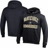 Champion Men's Black Vanderbilt Commodores High Motor Pullover Hoodie
