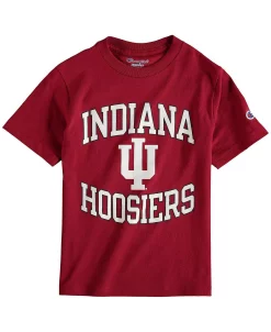 Champion Youth Boys Crimson Indiana Hoosiers Circling Team Jersey T-shirt
