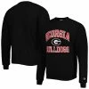 Champion Men's Black Georgia Bulldogs High Motor Pullover Sweatshirt