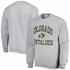 Champion Men's Heather Gray Colorado Buffaloes High Motor Pullover Sweatshirt