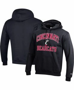 Champion Men's Black Cincinnati Bearcats High Motor Pullover Hoodie