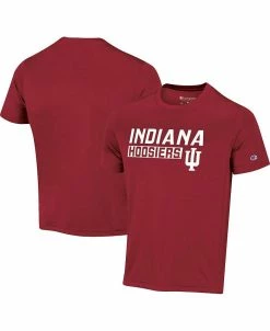 Champion Men's Crimson Indiana Hoosiers Impact Knockout T-shirt