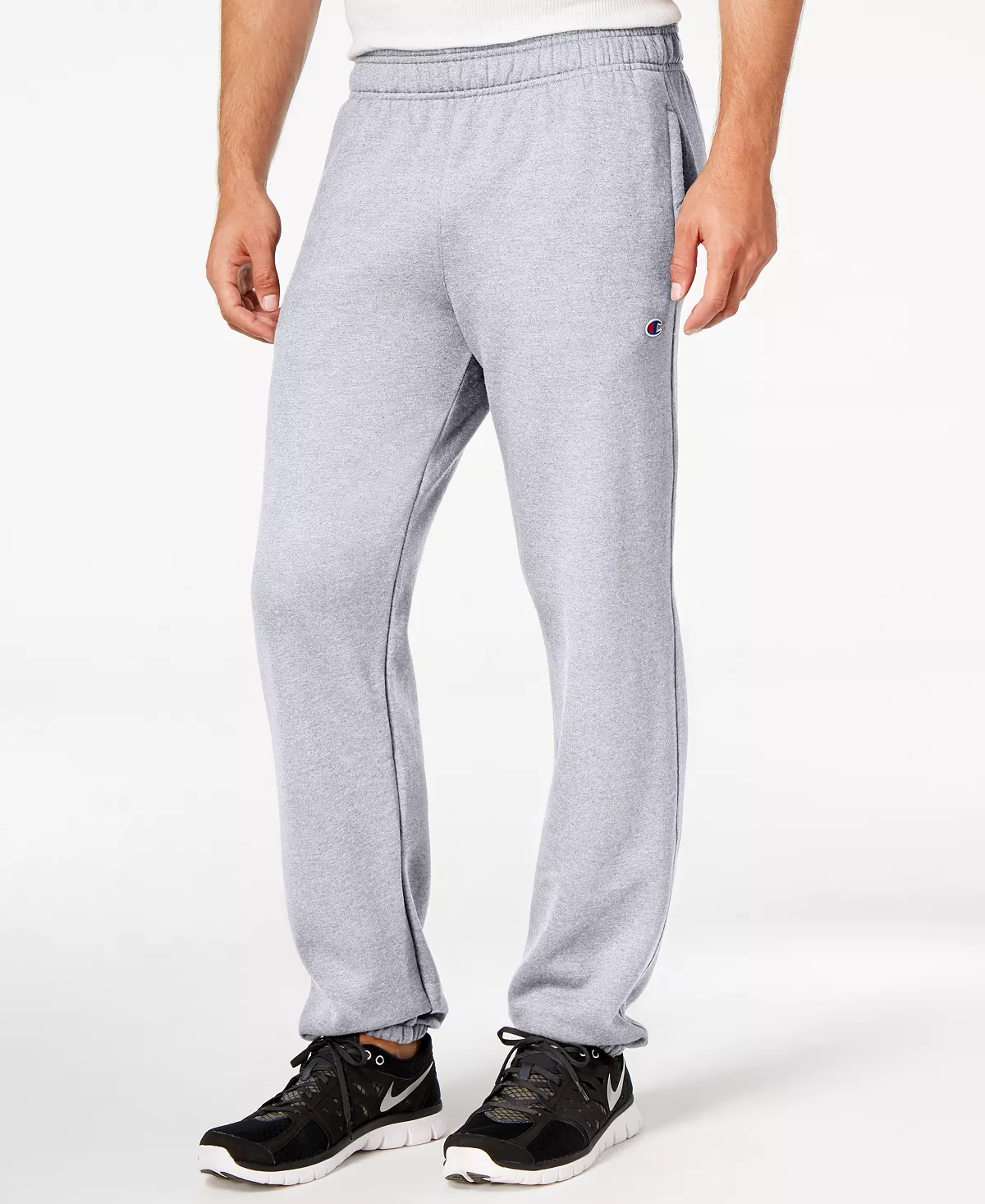 Champion Men's Powerblend Fleece Relaxed Pants - Image 3