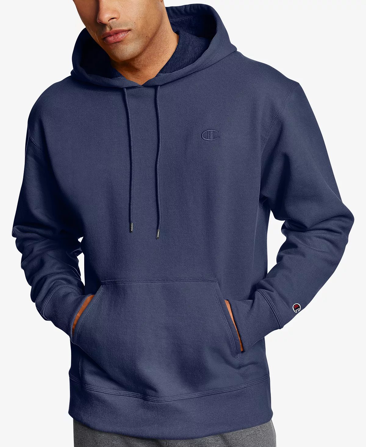 Champion Men's Powerblend Fleece Hoodie - Image 5